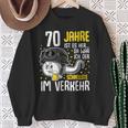 Vor 70 Jahren Der Fastest In Traffic 70Th Birthday Man Sweatshirt Geschenke für alte Frauen