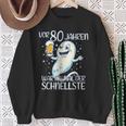 Vor 80 Jahren War Ich Mal Der Schnellste Geburtstag Sweatshirt Geschenke für alte Frauen