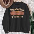 Wafer-Thin Gschnittn Liver Cheese Meat Cheese Buns Sweatshirt Geschenke für alte Frauen