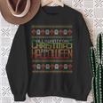 All I Want For Christmas Is Halloween Ugly Christmas Sweater Sweatshirt Gifts for Old Women