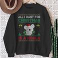 All I Want For Christmas Is A Koala Ugly Sweater Sweatshirt Gifts for Old Women
