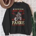 Warum Ich Ohne Akku Fahre Weil Ich Kann Anti Ebike Cyclist Sweatshirt Geschenke für alte Frauen