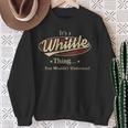 Whittle Personalized Name Name Print S With Name Whittle Sweatshirt Gifts for Old Women