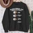 Windstärke Auf Norddeutsch Schafe Humour Slogan Sweatshirt Geschenke für alte Frauen