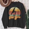 Wing Surf Foiling Foiler Retrointage Surfer Foil Geil Sweatshirt Geschenke für alte Frauen