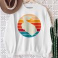 Adorable Animal De La Ferme Pour Oiseaux Amoureux Des Oies Rétro Sweater e Cadeaux pour les femmes âgées
