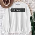 Backprint Ich Hör Nur Mi Mi Mi Sweatshirt Geschenke für alte Frauen