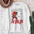 Bambino Compleanno Ninja 5 Anni Ragazzo Ninja Compleanno 5 ° Ragazzo Felpa Regalos para ancianas