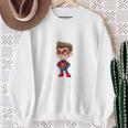 Bambino Grande Fratello Fratello Maggiore Supereroe Felpa Regalos para ancianas