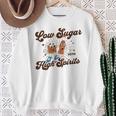 Basso Contenuto Di Zucchero High Spirits Diet Soda Diabetic Insulina Divertente Felpa Regalos para ancianas