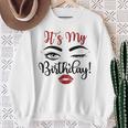 Birthday Girl Birthday Princess Birthday Queen Birthday Sweatshirt Gifts for Old Women
