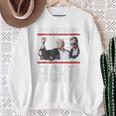 Bomba De Puño De Donald Trump Luchamos Contra La Bandera Estadounidense Trump 2024 Manga Larga Camisa de entrenamiento Regalos para ancianas