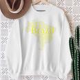 Brazil Map Football Copacabana Brazilian Sweatshirt Geschenke für alte Frauen