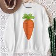 Carrot Carota Costume Camicia Felpa Regalos para ancianas