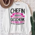 Chefin Wir Habenersucht Für Dich Geschenk Zu Finden Sweatshirt Geschenke für alte Frauen