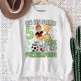 Children's Football Boy 5Th Birthday Ich Bin Schon 5 Jahre 80 Sweatshirt Geschenke für alte Frauen