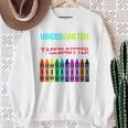 Children's Hello Kindergarten Tschüss Hello Kindergarten Sweatshirt Geschenke für alte Frauen