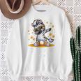 Children's School Child 2024 1St Class School Zebra Dabbing Sweatshirt Geschenke für alte Frauen