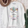 Children's Stolzes Kindergarten 2024 Kita Kiga Gray Sweatshirt Geschenke für alte Frauen