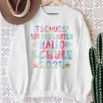 Children's Tschüss Kindergarten Hello School 2024 Kita-Absolve Sweatshirt Geschenke für alte Frauen