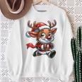 Children's Weihnachts Rentier Süß Santa Claus Sweatshirt Geschenke für alte Frauen