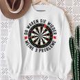 Da Waren Sie Wieder Meine 3 Probleme Dart Darter Gray Sweatshirt Geschenke für alte Frauen