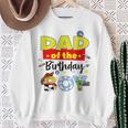 Dad Of The Birthday Boy Toy Familly Matching Story Sweatshirt Gifts for Old Women