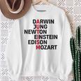 Darwin Jung Newton Einstein Edison Mozart Autism Awareness Sweatshirt Geschenke für alte Frauen