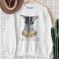 Das Leben Ist Ein Circus Rabbit Top Hat Wizard Fun Sweatshirt Geschenke für alte Frauen