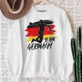 Deutschland Handball Team Flagge Ball Sweatshirt Geschenke für alte Frauen