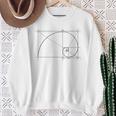Disegno A Spirale Di Fibonacci Felpa Regalos para ancianas