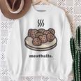 Divertente Con Polpette Felpa Regalos para ancianas