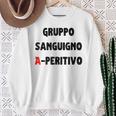 Divertente Maglietta Frase Simpatica Aperitivo Uomo E Donna Felpa Regalos para ancianas