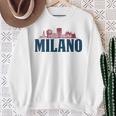 Donna Milano Souvenir Città Milano Italia Con Collo A Felpa Regalos para ancianas
