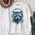 Donna Raccoon W Cuffie Dj Music Concert Gear Audiofilo Con Collo A Felpa Regalos para ancianas