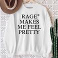 Donna Rage Makes Me Feel Pretty Con Collo A Felpa Regalos para ancianas
