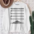 El Sonido Del Silencio Divertido Regalo Musical Camisa de entrenamiento Regalos para ancianas