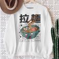Felice Giapponese Tagliatelle Ramen Ciotola Kawaii Giappone Anime Ramen Felpa Regalos para ancianas