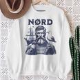 Fischer Mit Seagull Nord Sailor Captain Sweatshirt Geschenke für alte Frauen