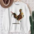 Gallo Del Contadino Del Pollo Del Cortile Del Gallo Felpa Regalos para ancianas