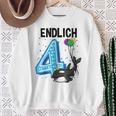 Geschenk 4 Jahre Alt Orca Wal Geburtstag Sweatshirt Geschenke für alte Frauen