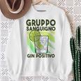 Gin E Tonic Gruppo Sanguigno Gin Positivo Felpa Regalos para ancianas