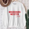 With Handball Team Magdeburg Fan Saxony-Anhalt Green Green Sweatshirt Geschenke für alte Frauen