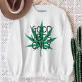 Hemp Leaf Cannabis Marijuana Kiffen Hemp S Sweatshirt Geschenke für alte Frauen