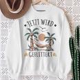 Honeymoon Accessories Jetzt Wird Geflittert Sweatshirt Geschenke für alte Frauen