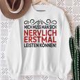 Humour Mich Muss Man Sich Nervlich Erstmal Leisten Mich Muss Man Gray S Sweatshirt Geschenke für alte Frauen