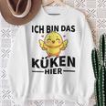 Ich Bin Das Küken Hier Kücken Sweatshirt Geschenke für alte Frauen