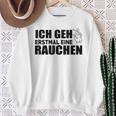 Ich Geh Erstmal Eine Smochen Ich Sweatshirt Geschenke für alte Frauen