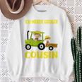 Ich Werde Großer Cousin Bauer Bald Großer Cousin German Sweatshirt Geschenke für alte Frauen