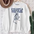 I've Got A Touch Of The ‘Tism Vintage Sweatshirt Gifts for Old Women